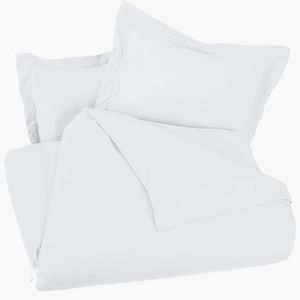 3-pc White Duvet Set
